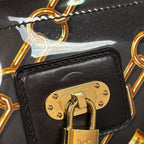 Louis Vuitton Sac Fermoir Monogram Charm Handbag Vinyl — view 6