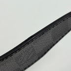 Louis Vuitton Ceinture Calf Underbelt Damier Graphite Black Belt — view 3