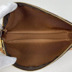 Louis Vuitton Pochette Makeup Cosmetics Pouch Monogram Brown — view 7