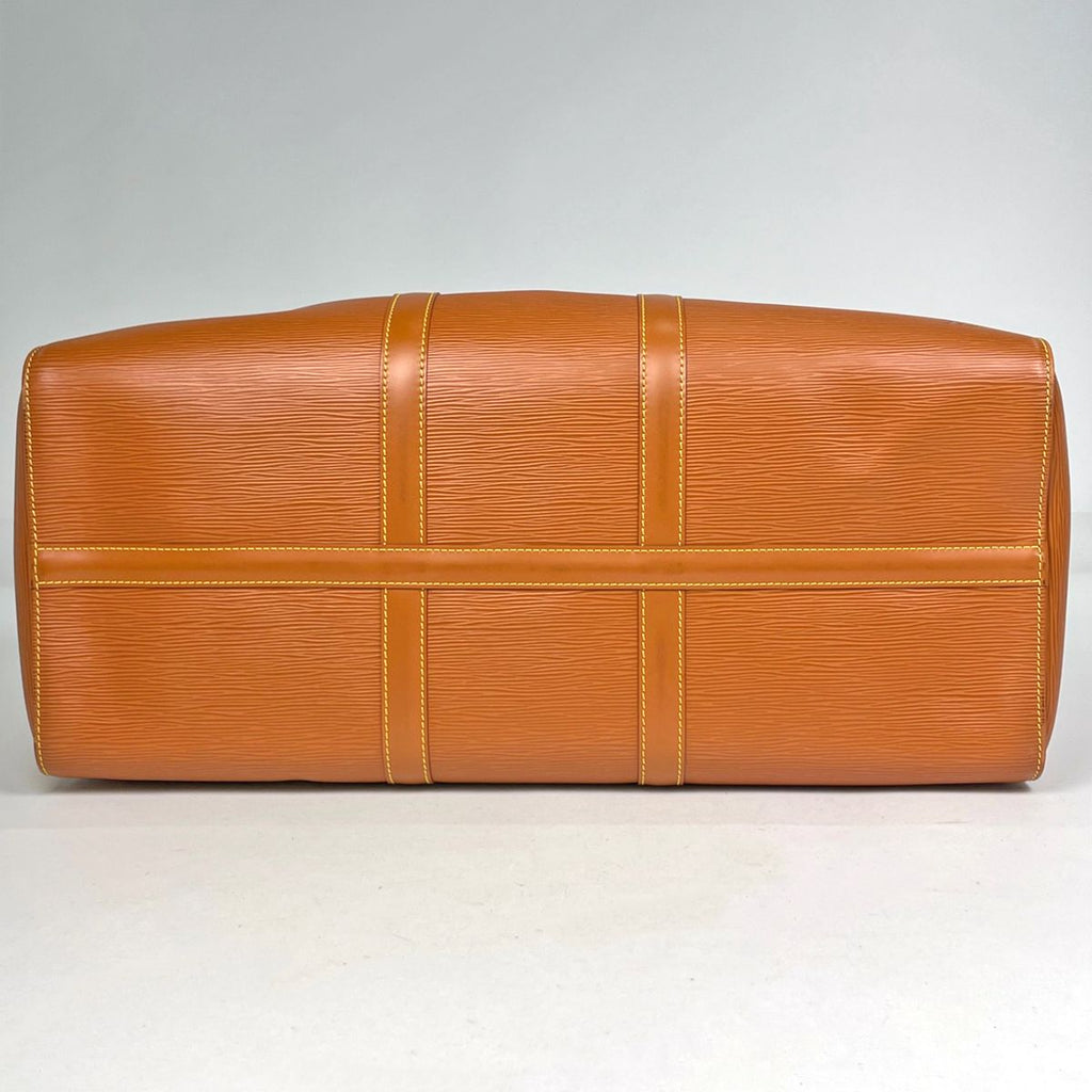 Louis Vuitton Keepall 50 Boston Bag Epi Cipango Gold — view 2