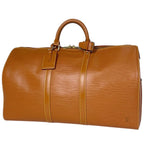 Louis Vuitton Keepall 50 Boston Bag Epi Cipango Gold