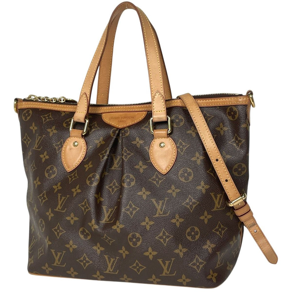 Louis Vuitton Palermo PM 2-Way Tote Monogram Brown
