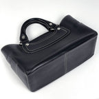 Celine Boogie Bag Blason Handbag Leather Black — view 2