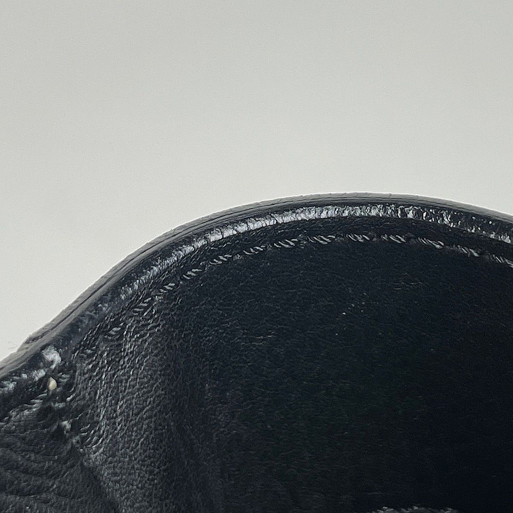 Celine Boogie Bag Blason Handbag Leather Black — view 4