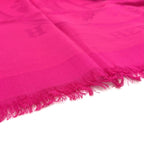 Hermes New Libris Shawl Silk Cashmere Pink Scarf — view 4