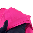 Hermes New Libris Shawl Silk Cashmere Pink Scarf — view 6