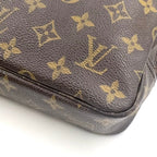 Louis Vuitton Trousse Toilet 23 Monogram Unknown Brown Cosmetic Pouch Gold — view 7