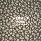 Hermes Picotin Lock PM Taurillon Leather Black Handbag Silver — view 4
