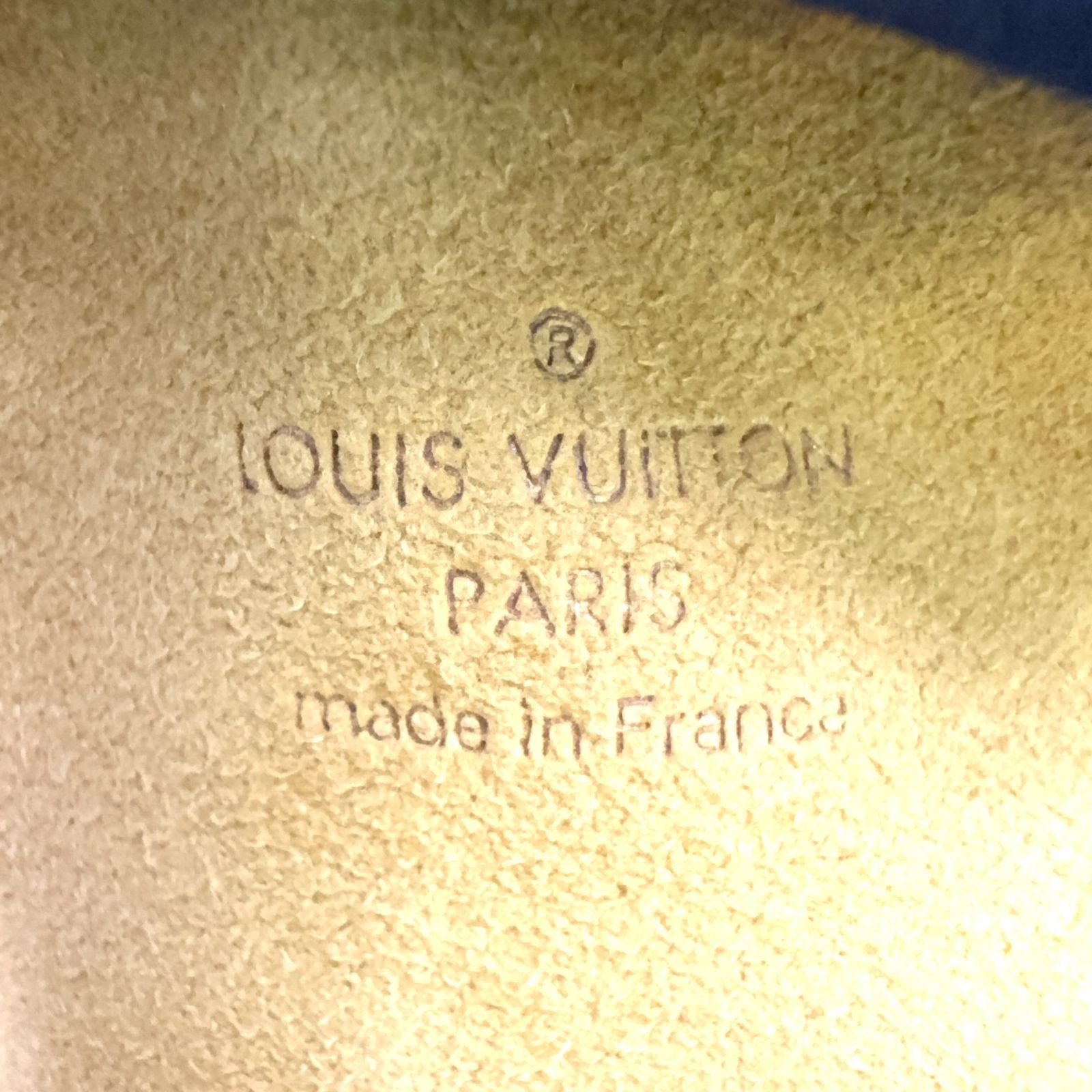 Louis Vuitton Camera Bag Monogram Denim Leather Blue Gold — view 4