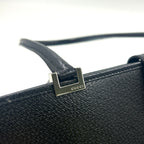 Gucci Jackie Leather Black Tote Silver — view 8