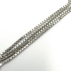 Dior Cross Logo Metal Silver Necklace — view 6