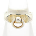 Hermes Ring 51 Collier de Champagne Silver