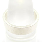 Hermes Ring 51 Collier de Champagne Silver — view 3