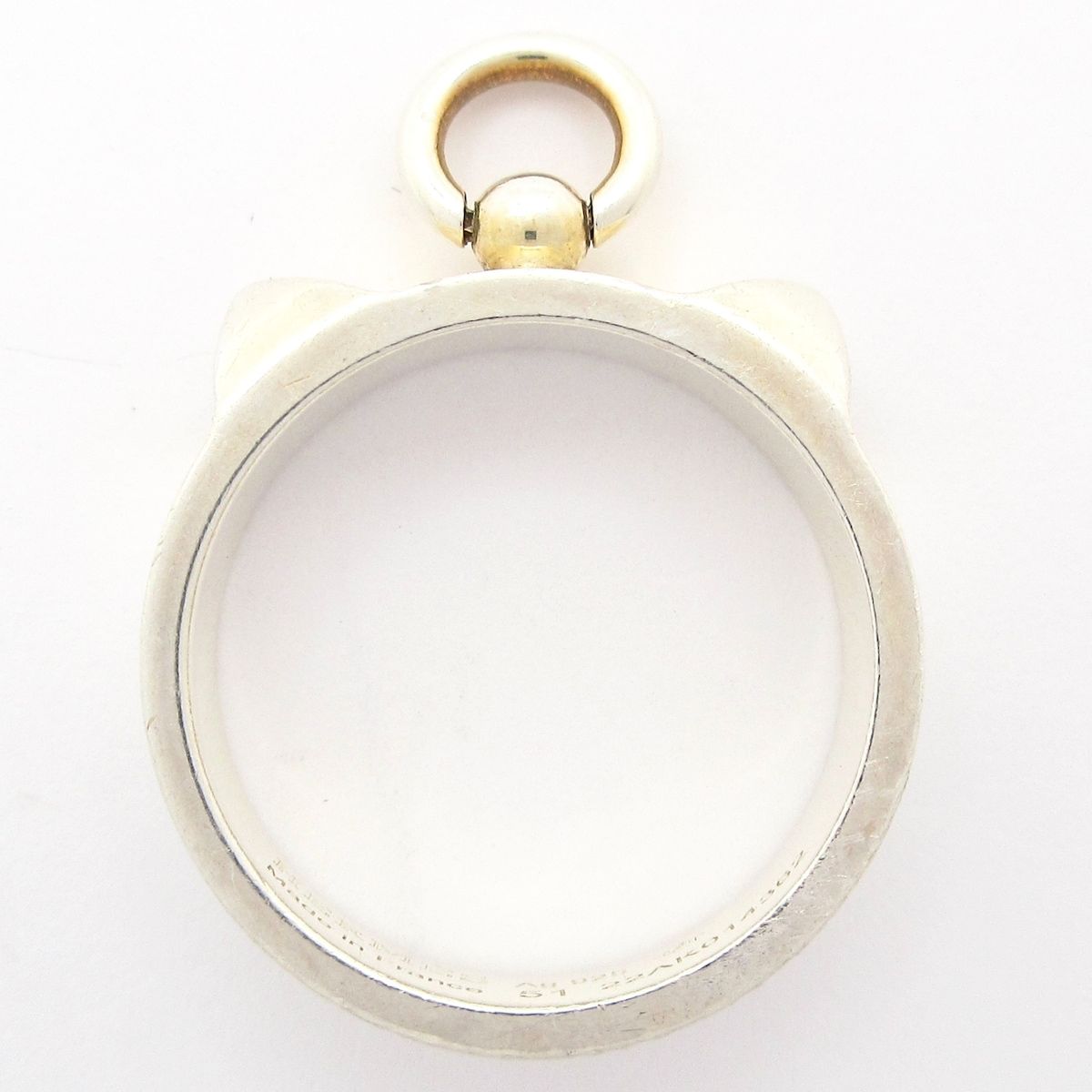 Hermes Ring 51 Collier de Champagne Silver — view 4