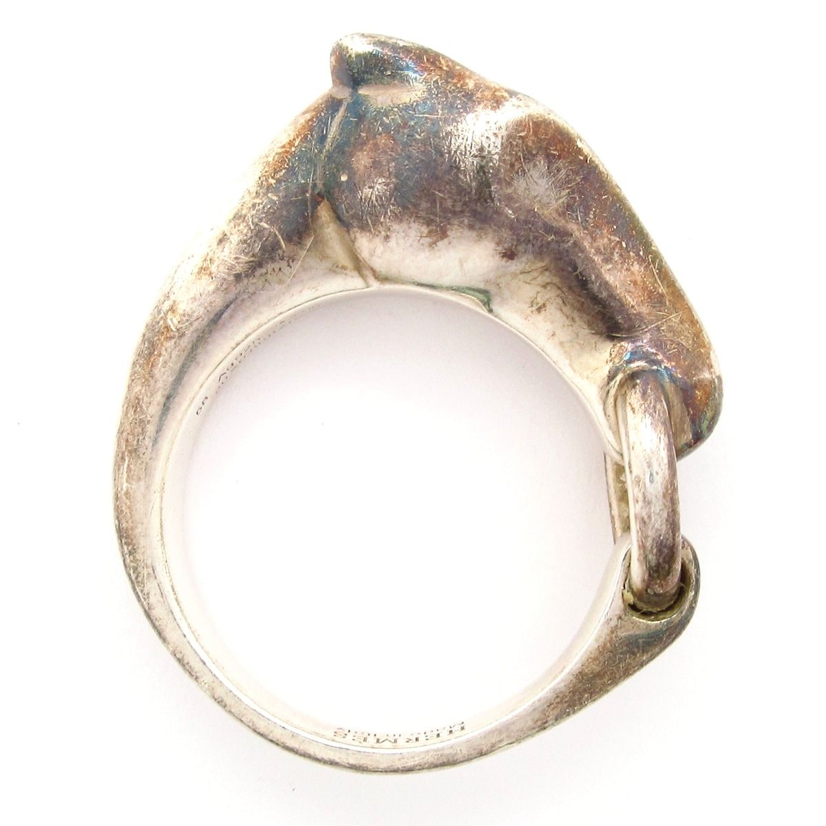Hermes Ring 58 Gallop Silver — view 4