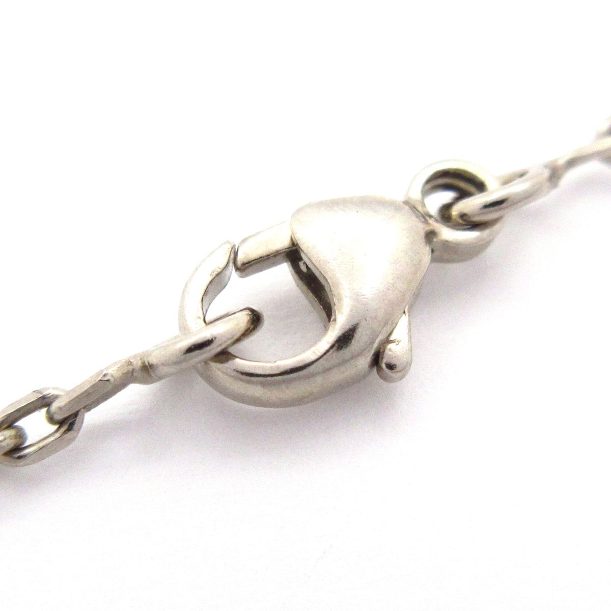 Hermes Necklace Pop Silver Orange — view 4