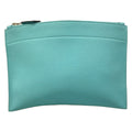 Hermes Clutch Bazaar Light Blue Silver