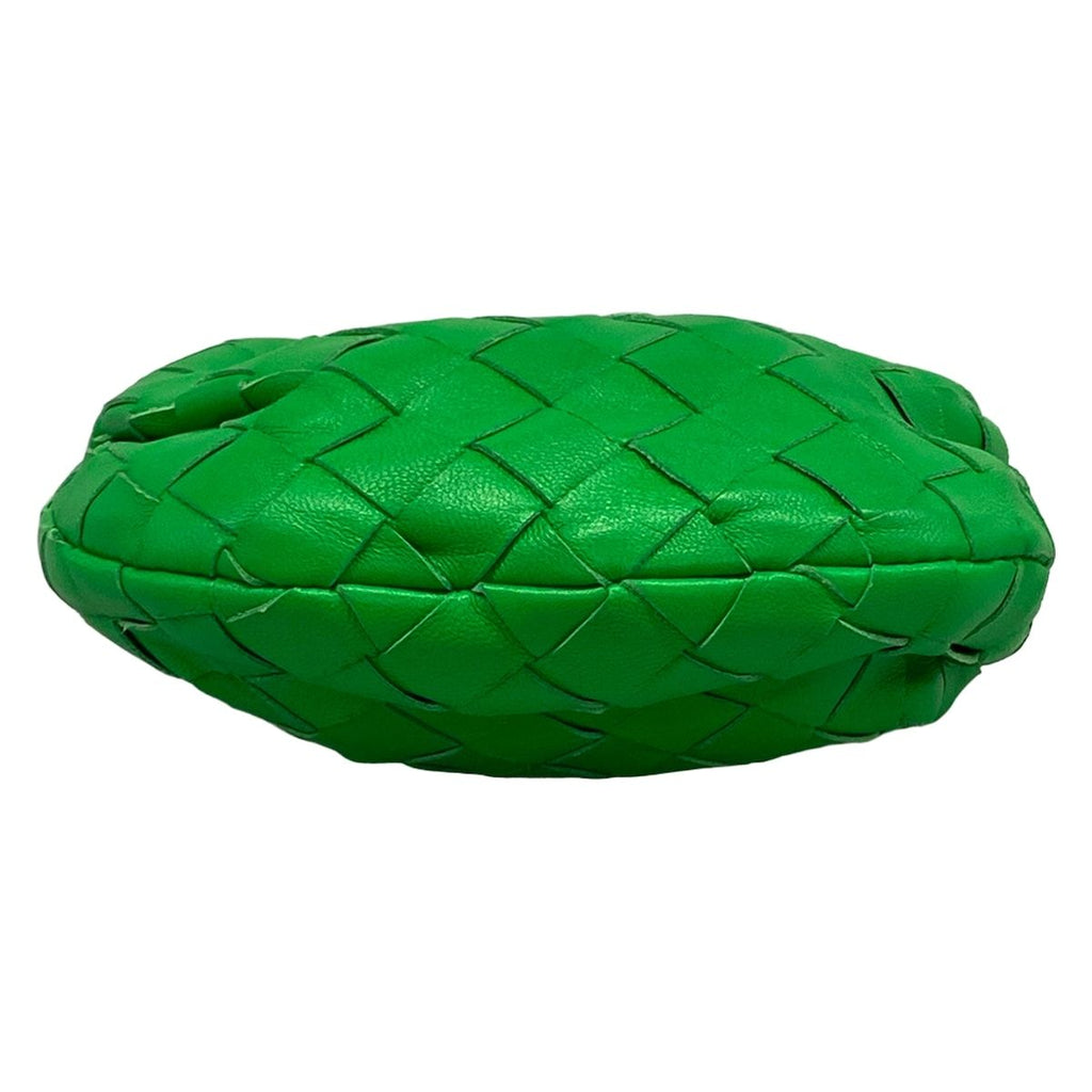 Bottega Veneta Handbag Candy Jodie Green Leather — view 5