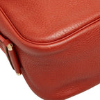 Hermes Bourlang Crossbody Shoulder Bag Rose Gyre Orange Taurillon Clemence — view 7