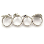 Louis Vuitton Bague Set for LV Fairy Tale Silver Red Multi Ring Items — view 4