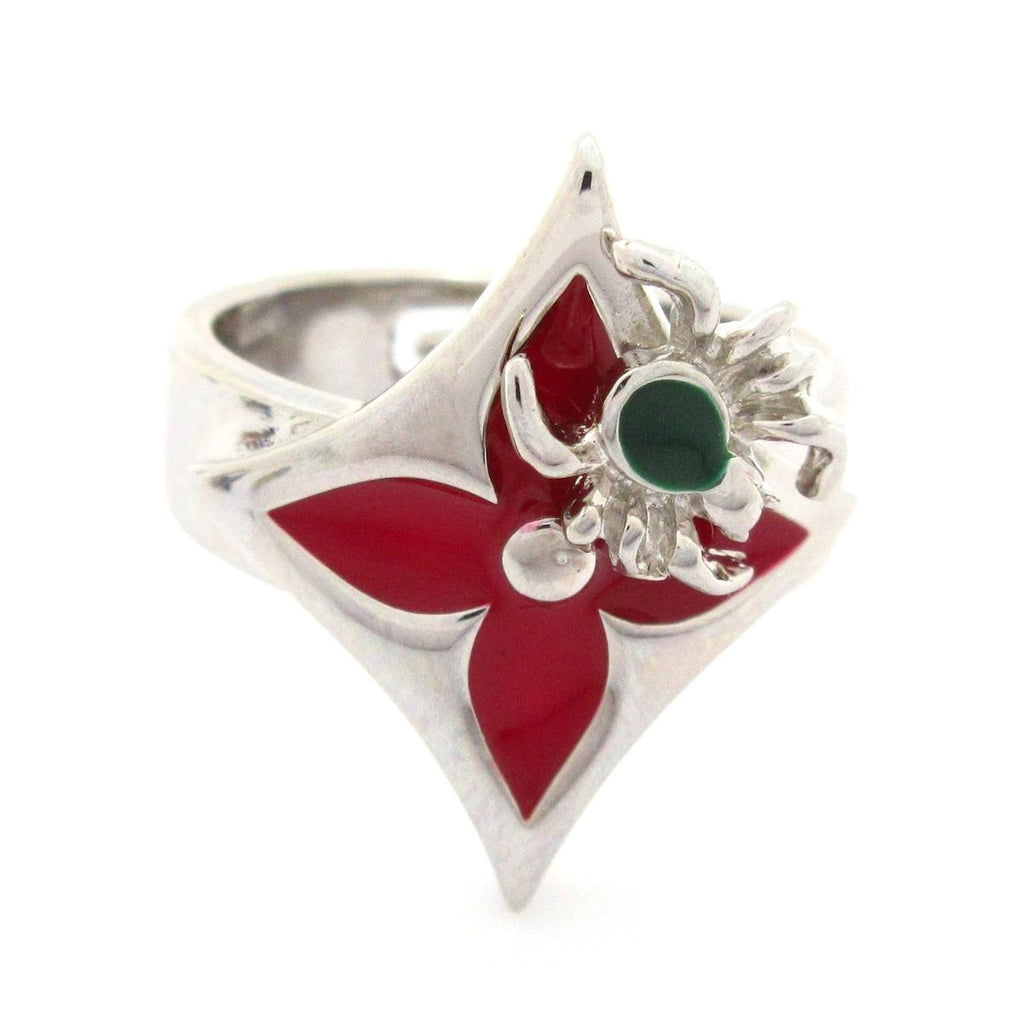 Louis Vuitton Bague Set for LV Fairy Tale Silver Red Multi Ring Items — view 7