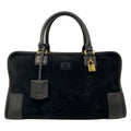 Loewe Handbag Amazona 36 Black Leather