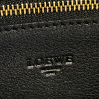 Loewe Handbag Amazona 36 Black Leather — view 8