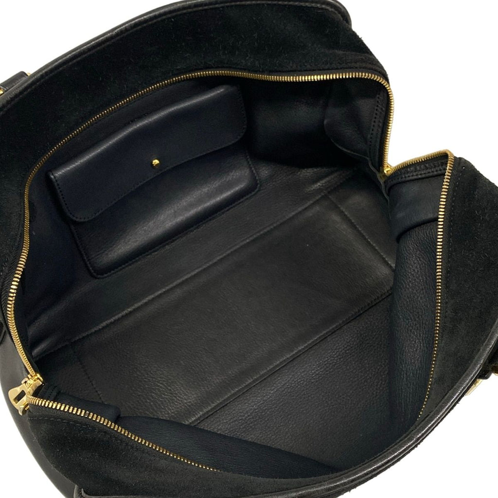Loewe Handbag Amazona 36 Black Leather — view 7