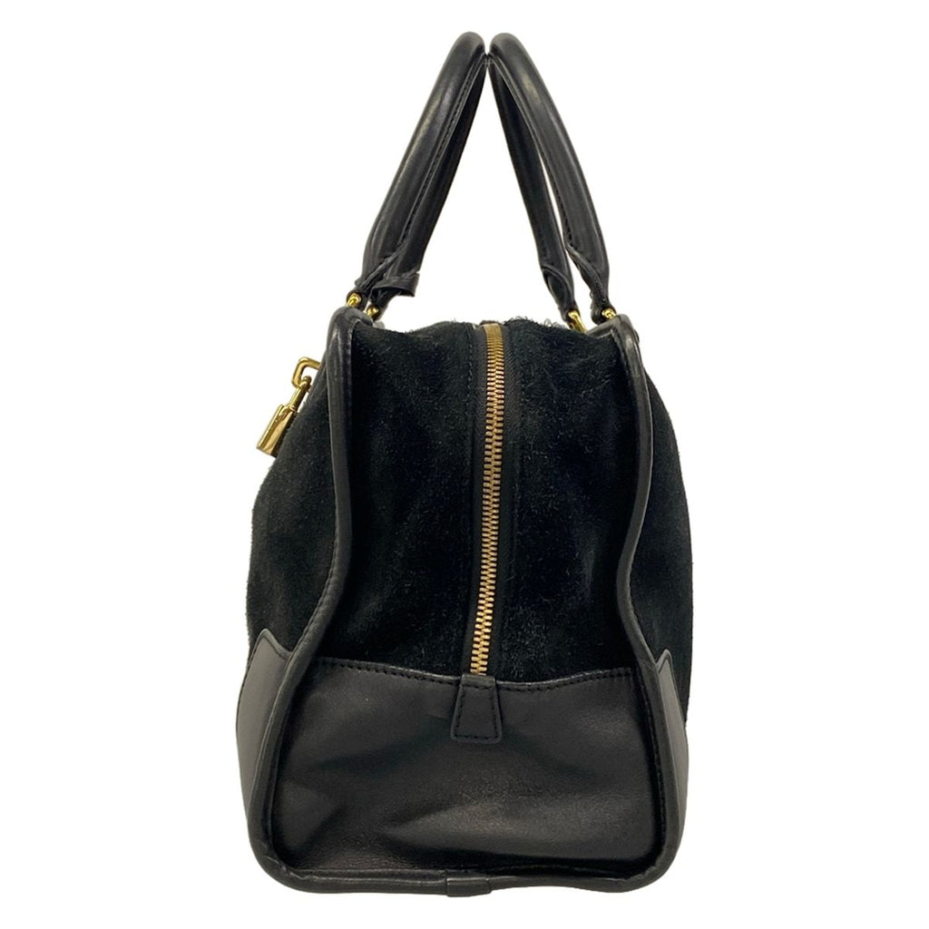 Loewe Handbag Amazona 36 Black Leather — view 4