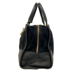 Loewe Handbag Amazona 36 Black Leather — view 4