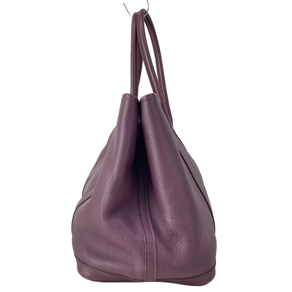 Hermes Tote Garden Party PM Cassis Silver — view 2