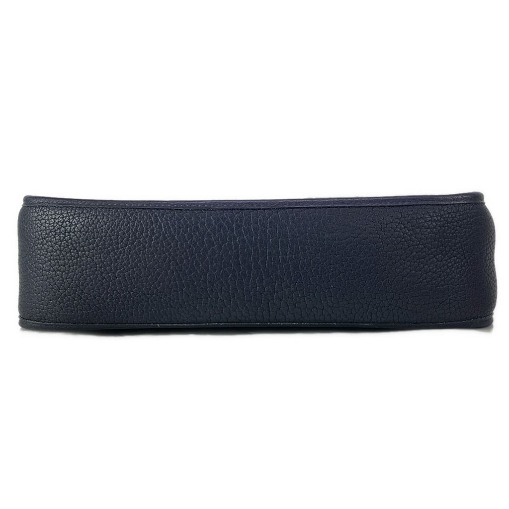 Hermes Shoulder Bag Evelyne GM Dark Navy Silver — view 5