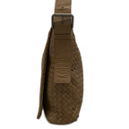 Bottega Veneta Shoulder Bag Intrecciato Brown Leather — view 4