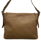 Bottega Veneta Shoulder Bag Intrecciato Brown Leather — view 3