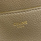 Celine Shoulder Bag Sangles Brown Leather — view 8