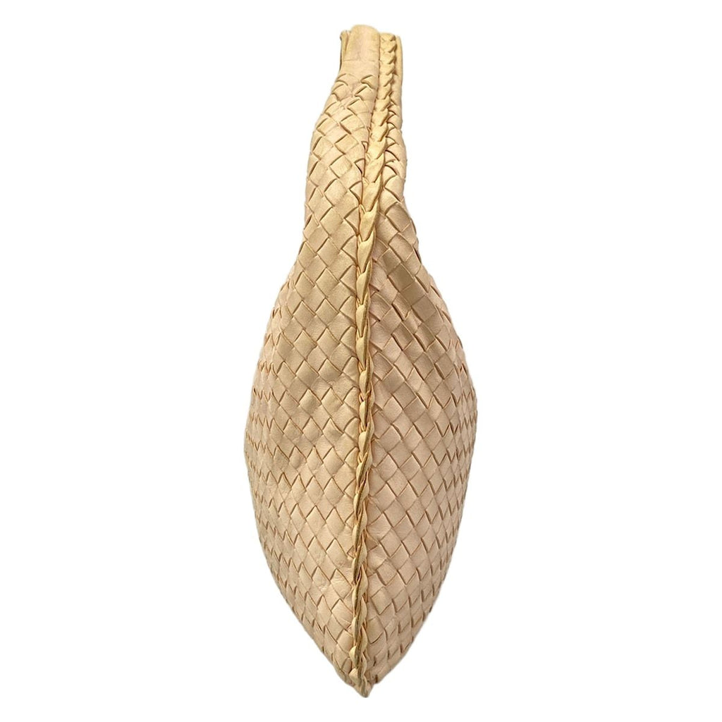 Bottega Veneta Shoulder Bag Beige Leather — view 2