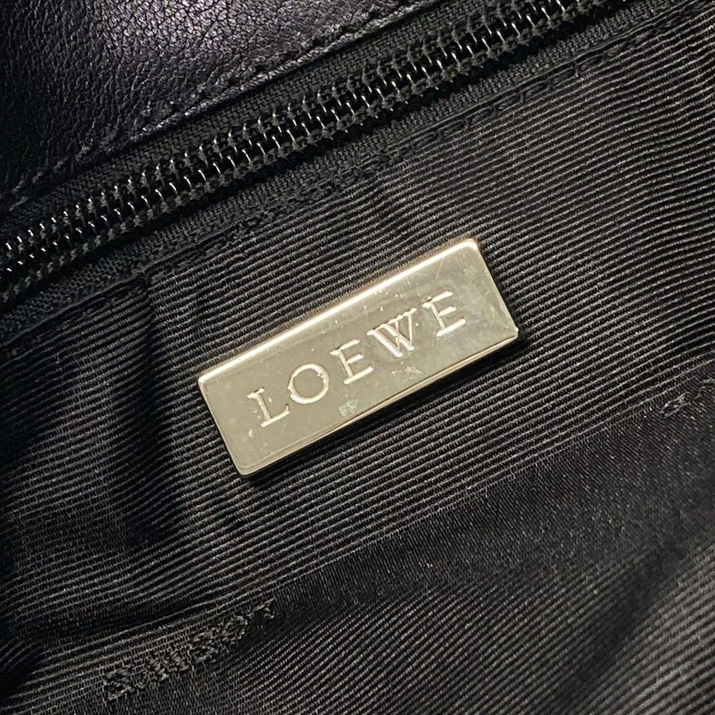 Loewe Tote American Black Leather — view 8