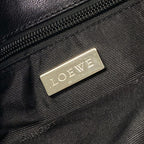 Loewe Tote American Black Leather — view 8