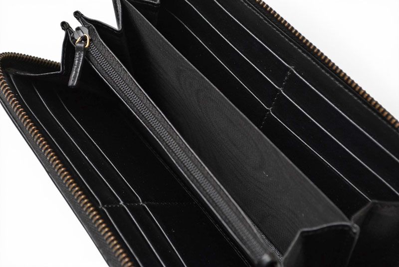 Gucci Wallet GG Marmont Zip Around Leather Black — view 9