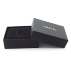 Chanel Necklace Quilted Leather White Gold Black — view 8