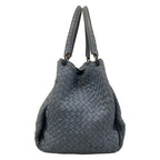 Bottega Veneta Tote Parachute Light Blue Leather — view 4