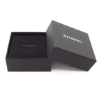 Chanel Earrings CC Logo Navy Gold — view 7