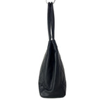 Chanel Tote Quilted Black Silver — view 2