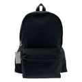Celine Nylon Logo Zip Backpack Black