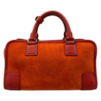 Loewe Handbag Amazona 28 Red Leather — view 3