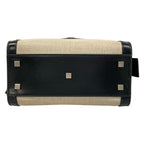 Saint Laurent Paris Handbag Light Gray Black Leather — view 5