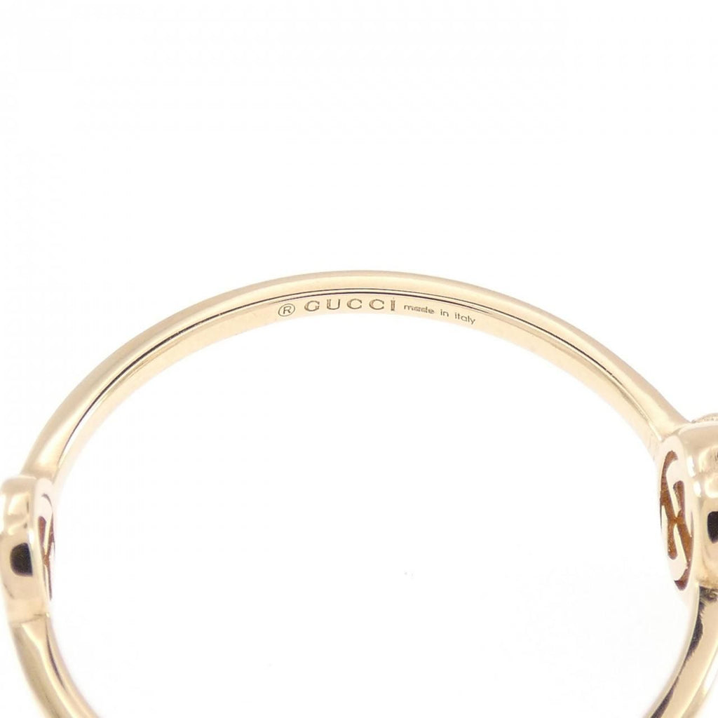 Gucci Interlocking Ring Gold — view 4