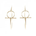Hermes Earrings Gold
