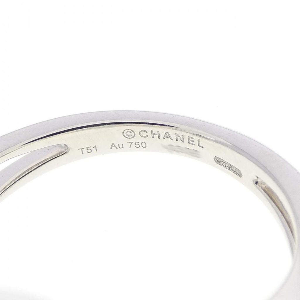Chanel Camellia Ring White Gold
