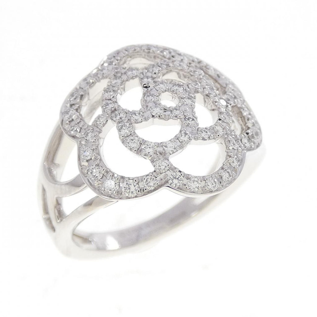 Chanel Camellia Ring White Gold